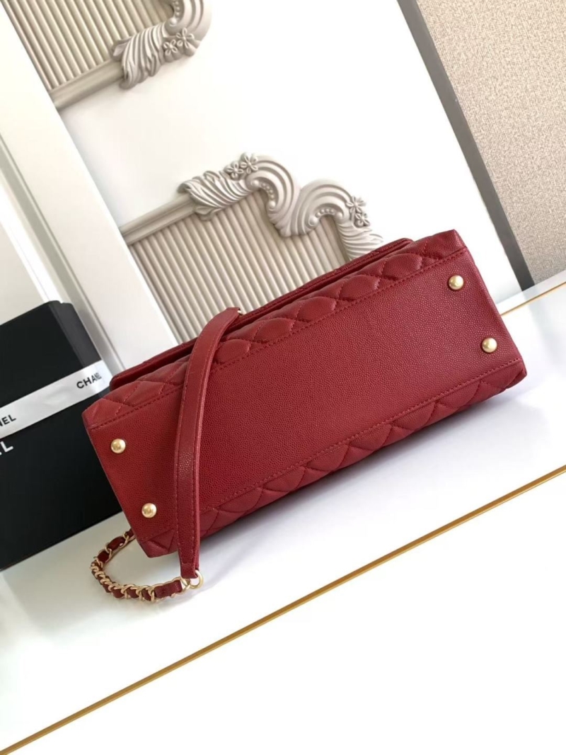 Ch**el top handle bags